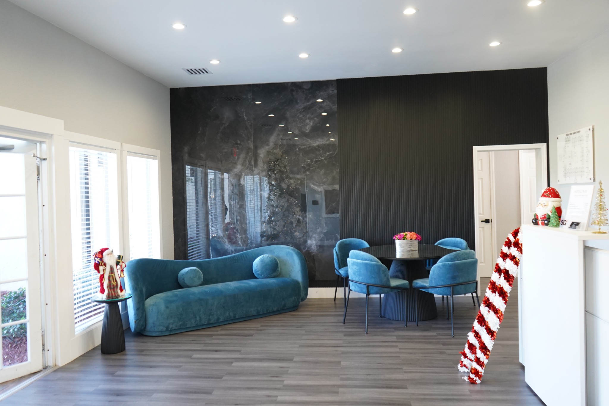 Royal Bay leasing office interior